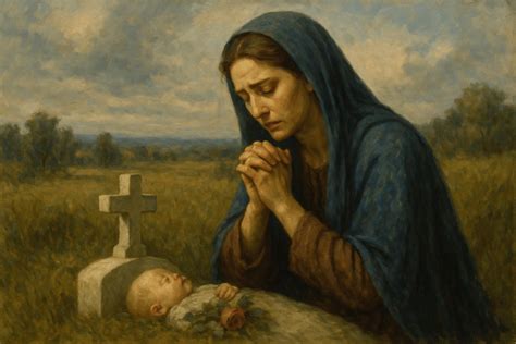 historická ilustrácia matky zavinujúcej dieťa v šatke