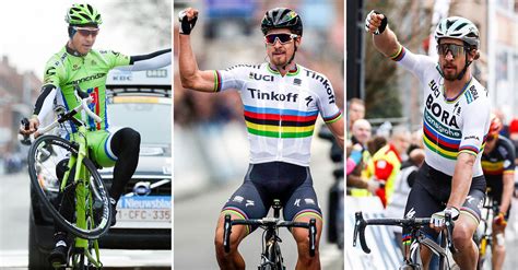Peter Sagan na pódiu iných pretekov