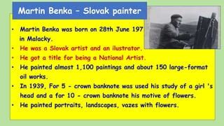 Portraits of Slovak personalities