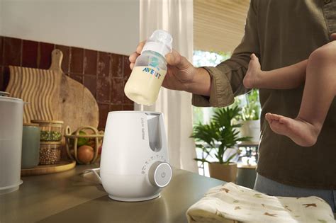 Philips Avent Premium 2 v 1 ohrievač a sterilizátor s popiskami komponentov