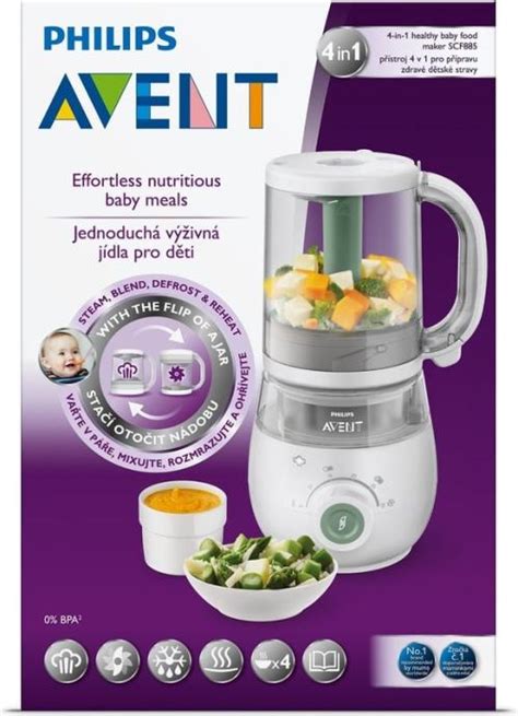 Philips Avent 4v1 steaming vegetables
