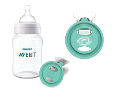 AirFree valve in Philips Avent bottle