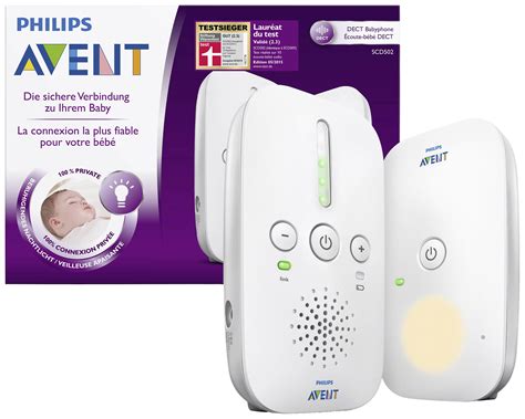 Philips Avent SCD501/00 DECT baby monitor product image
