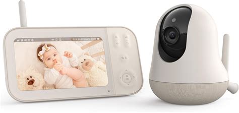 Baby monitor screen with night vision