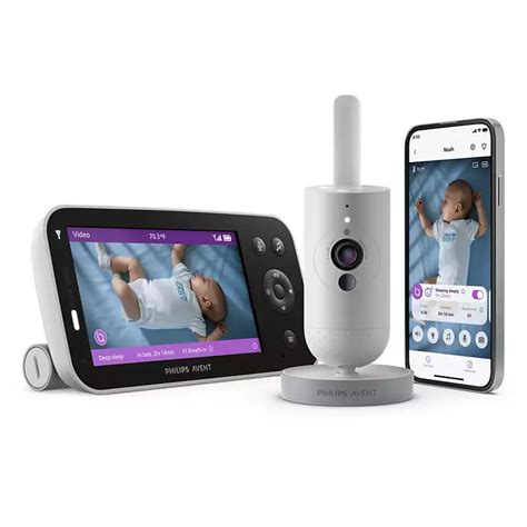 Philips Avent baby monitor with ECO mode indicator