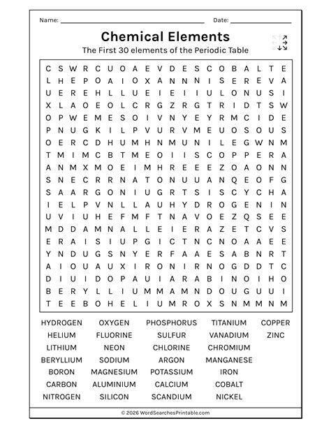 Word puzzle elements