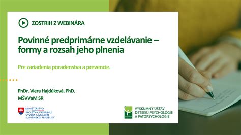 Infografika: Kľúčové termíny pre povinné predprimárne vzdelávanie