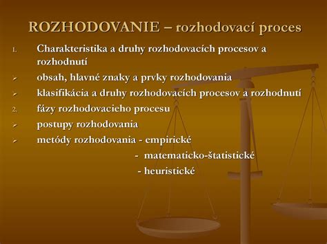 právny proces a súdne rozhodovanie