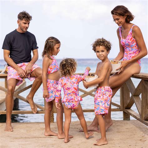 Family matching swimwear