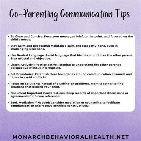 Co-parenting communication