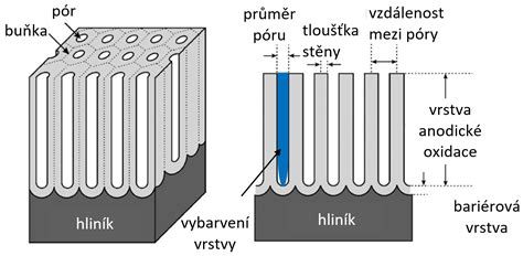 Detailná schéma absorpčnej vrstvy plienky