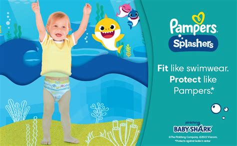 Tabuľka veľkostí plienok Pampers Splashers
