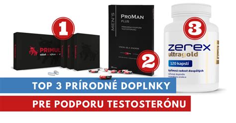 Bylinné doplnky na podporu testosterónu