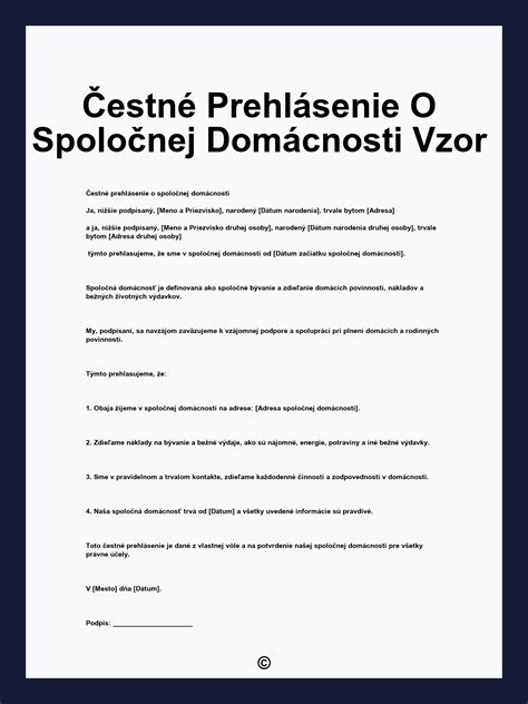 Schéma rodinných vzťahov a spoločnej domácnosti