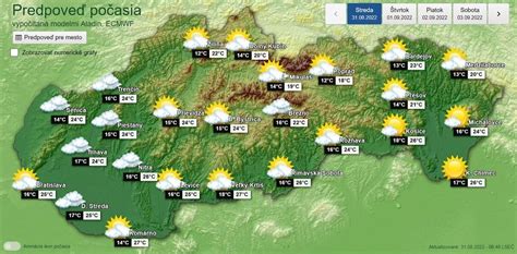 Mapa počasia pre Traun a okolie s vyznačenými zrážkami