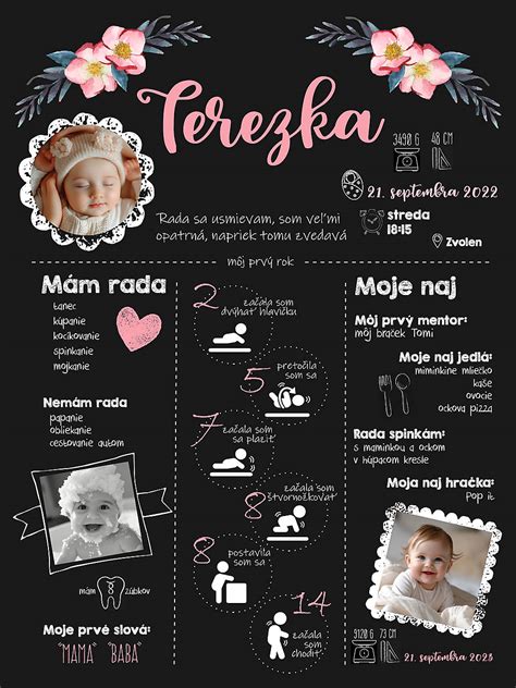 Tabuľka sledovania pohybov bábätka