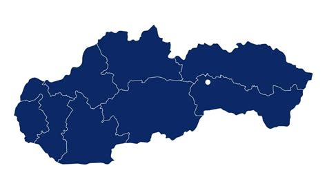 Mapa Slovenska zobrazujúca percento miest, ktoré zvýšili poplatky za predškolské zariadenia
