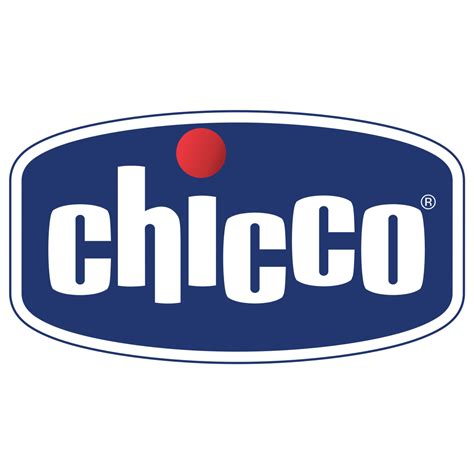 Logo Chicco a ilustrácia rodiny s dieťaťom, symbolizujúce starostlivosť a inovácie značky.