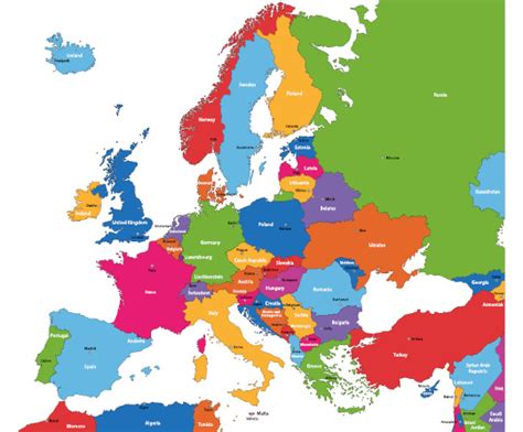 Mapa Európy s vyznačením materskej úmrtnosti v jednotlivých krajinách