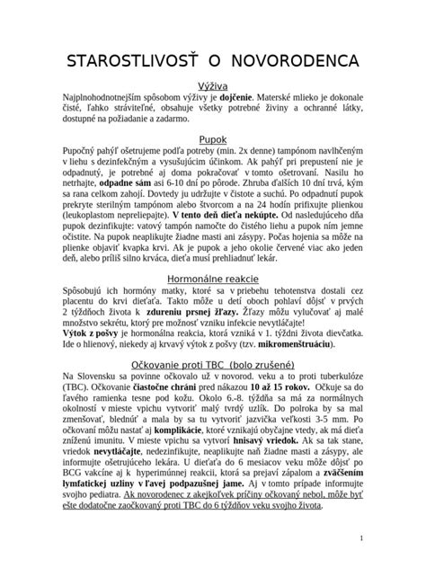 Starostlivosť o novorodenca na jednotke intenzívnej starostlivosti