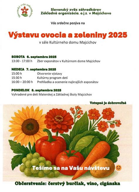 Ilustrácia sezónneho kalendára ovocia a zeleniny