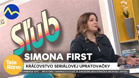 Simona First ako Olinka v seriáli Sľub s tehotenským bruškom