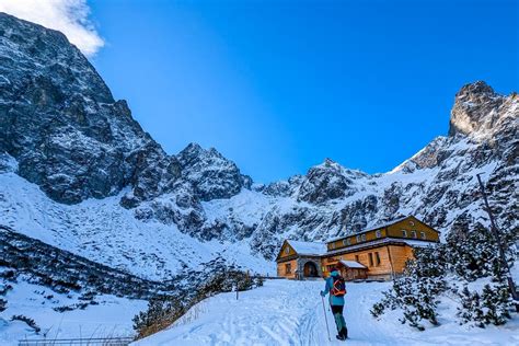 Zimná krajina Vysokých Tatier
