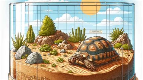 Ilustrácia ideálneho vonkajšieho výbehu pre suchozemské korytnačky