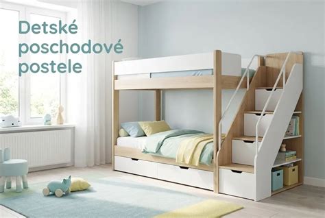 Značkové detské postele na bazári