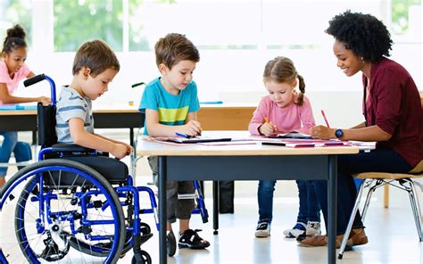 Child with special needs in an inclusive environment