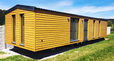 Ilustračná fotografia moderného mobilného domu