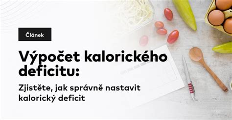 Princípy kalorického deficitu