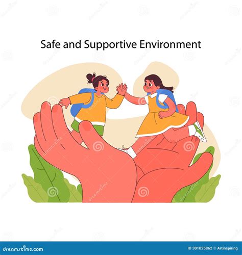 Thematic image depicting a nurturing, supportive environment for a child