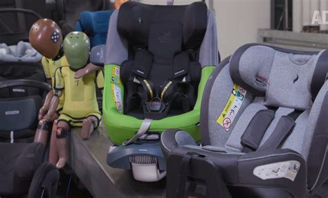 Crash test autosedačky
