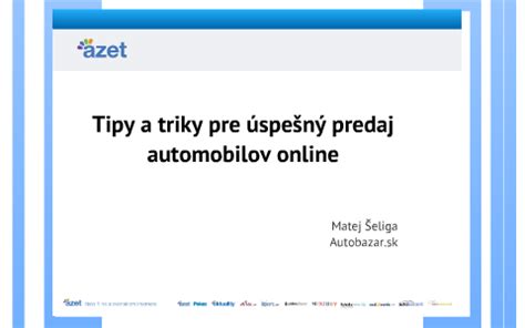 Tipy pre úspešný online predaj