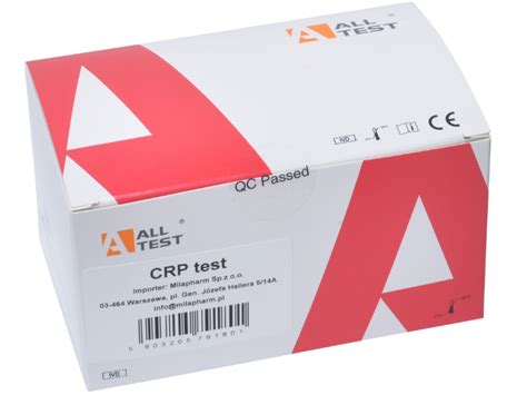 CRP test na určenie infekcie
