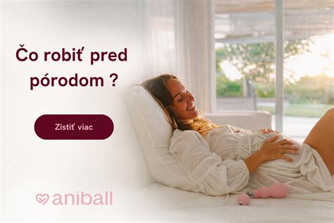 tehotenstvo a príprava na materskú