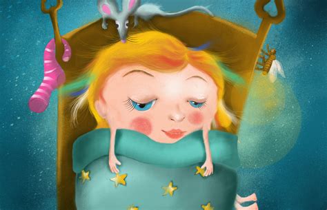 Ilustrácia spiacého dieťaťa otočeného na sever