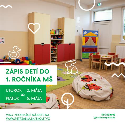 infografika o lehotách zápisov do materských škôl