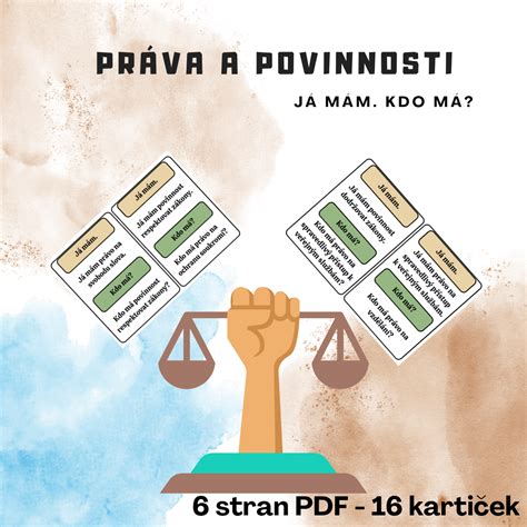 Rodičovské práva a povinnosti - infografika