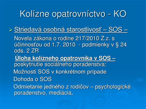 Kolízny opatrovník a ochrana záujmov