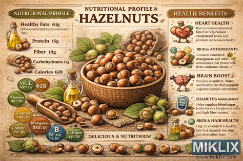 Infografika zobrazujúca nutričné benefity orechov