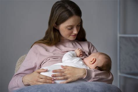 baby breastfeeding