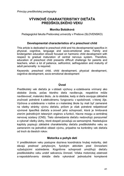 Charakteristiky druhorodeného dieťaťa