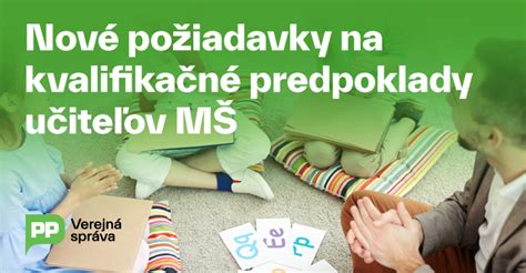 Kvalifikačné požiadavky na personál v jasliach