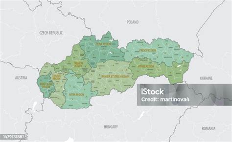 Map of Slovakia highlighting municipalities with childbirth contributions