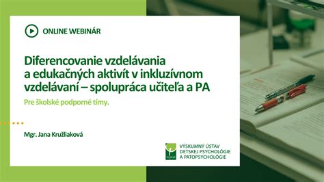 Spolupráca odborníkov v oblasti vzdelávania