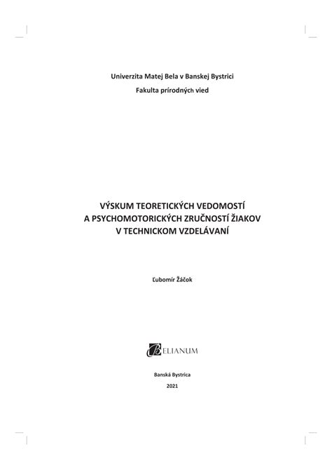 Schéma rozvoja psychomotorických zručností