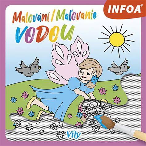 Dieťa kreslí a vyfarbuje