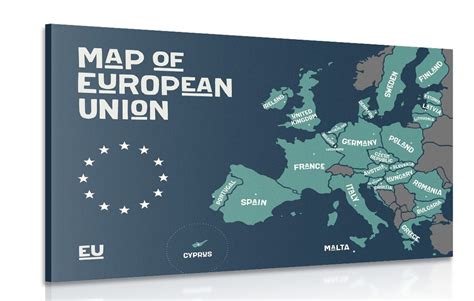 Mapa Európskej únie s vyznačenými voľbami